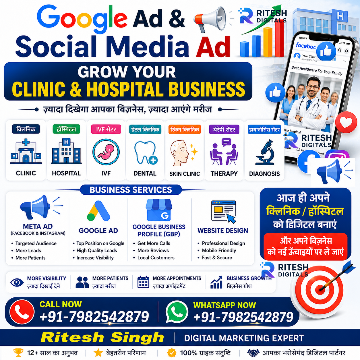 Local Listing in india for clinic , hospital
